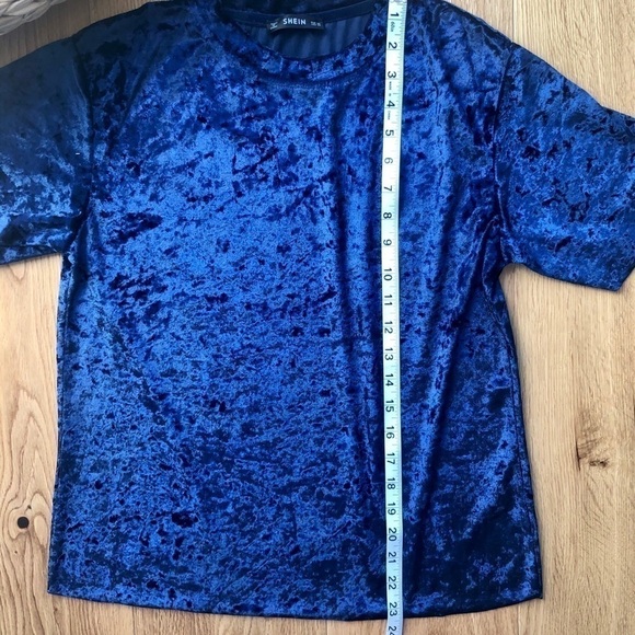 BLUE VELVET  SHORT SLEEVE T-SHIRT XS - Picture 2 of 7